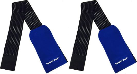 Therapist's Choice® Ice Wrap/Cold Wrap can Hold Any ice and Gel Pack up to 5 x 10 inches - Ice Pack NOT Included