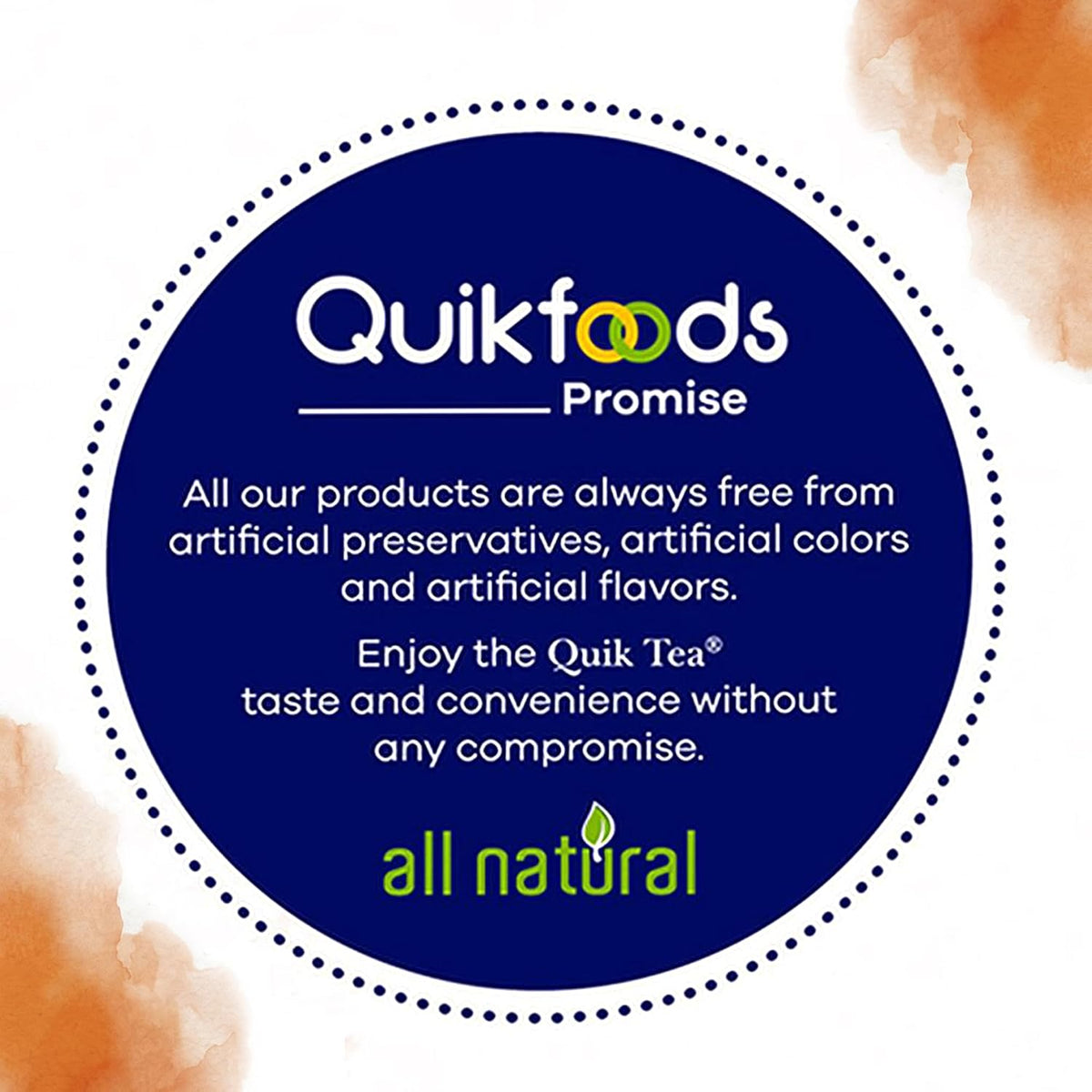 QuikTea Instant Chai Tea Latte Mix, Ginger, Unsweetened, 10 Sachets