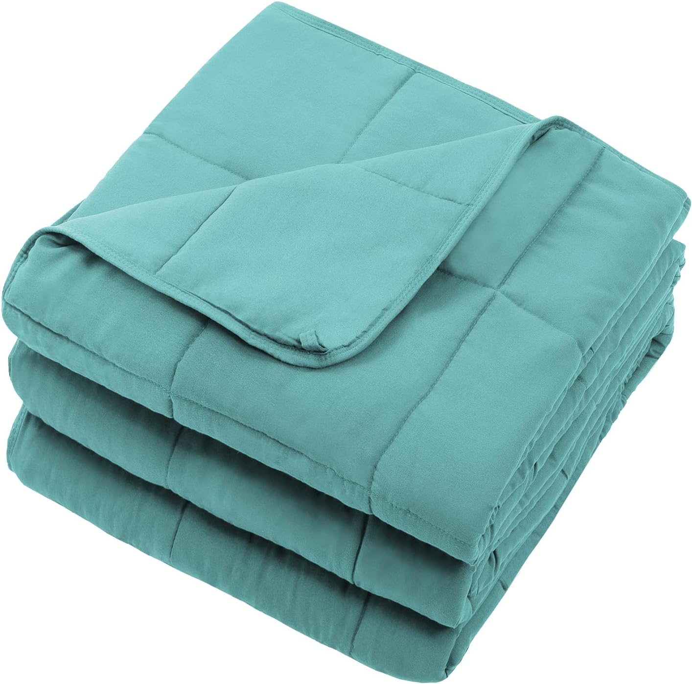 Weighted Lap Blanket for Adults 5lbs, 24"x29" Cooling Heavy Throw Blanket, Portable Travel Weighted Blankets, Soft Small Blankets Gift for Sleeping, Navy Blue