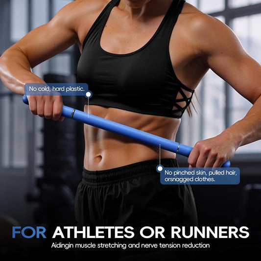 Massage Roller Stick β Deep Tissue Muscle Roller for Full Body, Myofascial Release Tool for Legs, Neck, Arms & Calves, Sore Muscle Recovery Stick for Athletes & Home Use