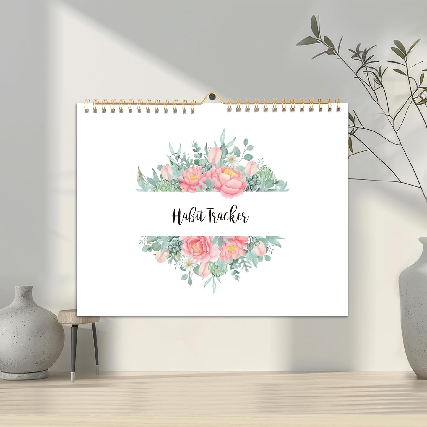 Habit Tracker Calendar- Daily, Weekly & Monthly Habit Tracker Journal