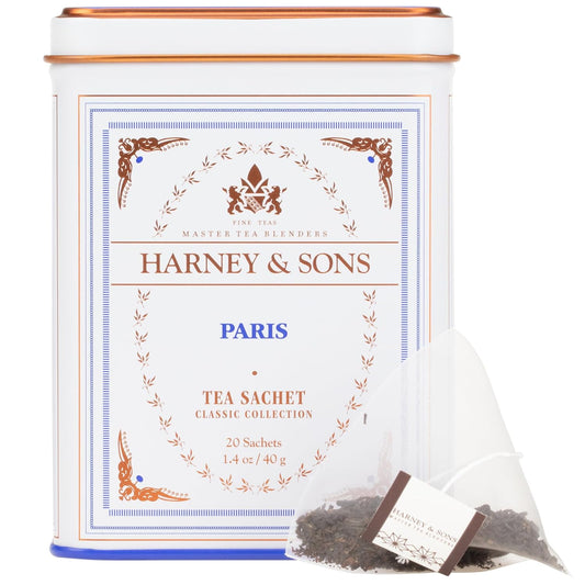 Harney & Sons Paris Black Tea, 20 Sachets in Tin