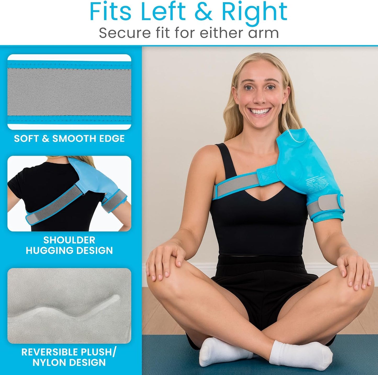 Arctic Flex Shoulder Ice Pack Wrap - Rotator Cuff Cold Therapy for Pain