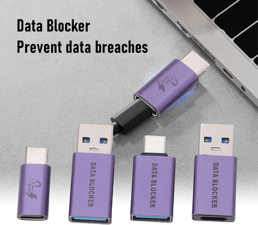 Tbest USB Data Blocker with Aluminum Alloy Design