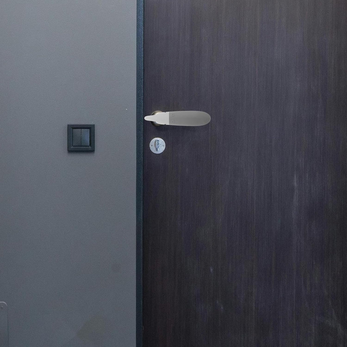 2 Pack Child Proof Door Handle Cover Silicone Anti-Collision Door Handle Protector Cover for Entry Doors Bedroom Doors Window Handles Baby Safety Anti-Slip Grip