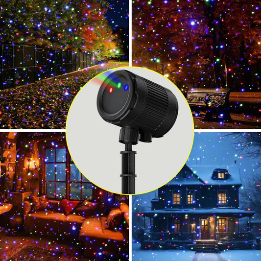 Christmas Ocean Wave Projector Light Outdoor,Halloween Water Effect Lamp | 14 Colors , Remote & Timer, IP65 Weatherproof, Indoor for Yard, House Parties, Wedding, Bedroom Ceiling Decor