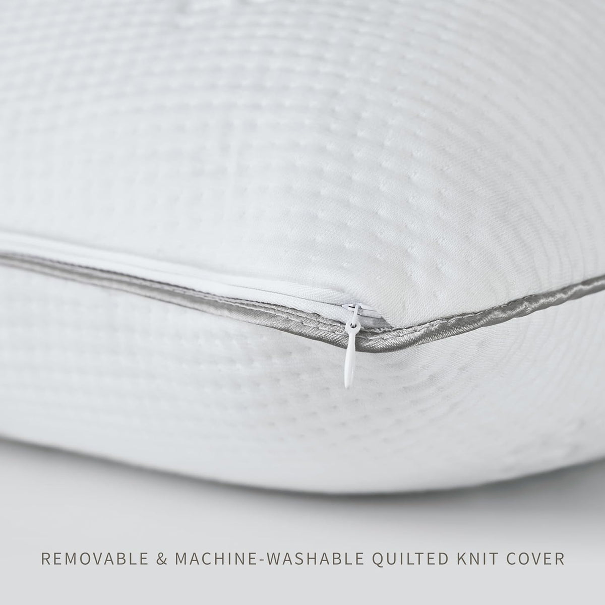 Saatva Cloud Memory Foam Pillow, Gel-Infused Shredded Memory Foam Fill