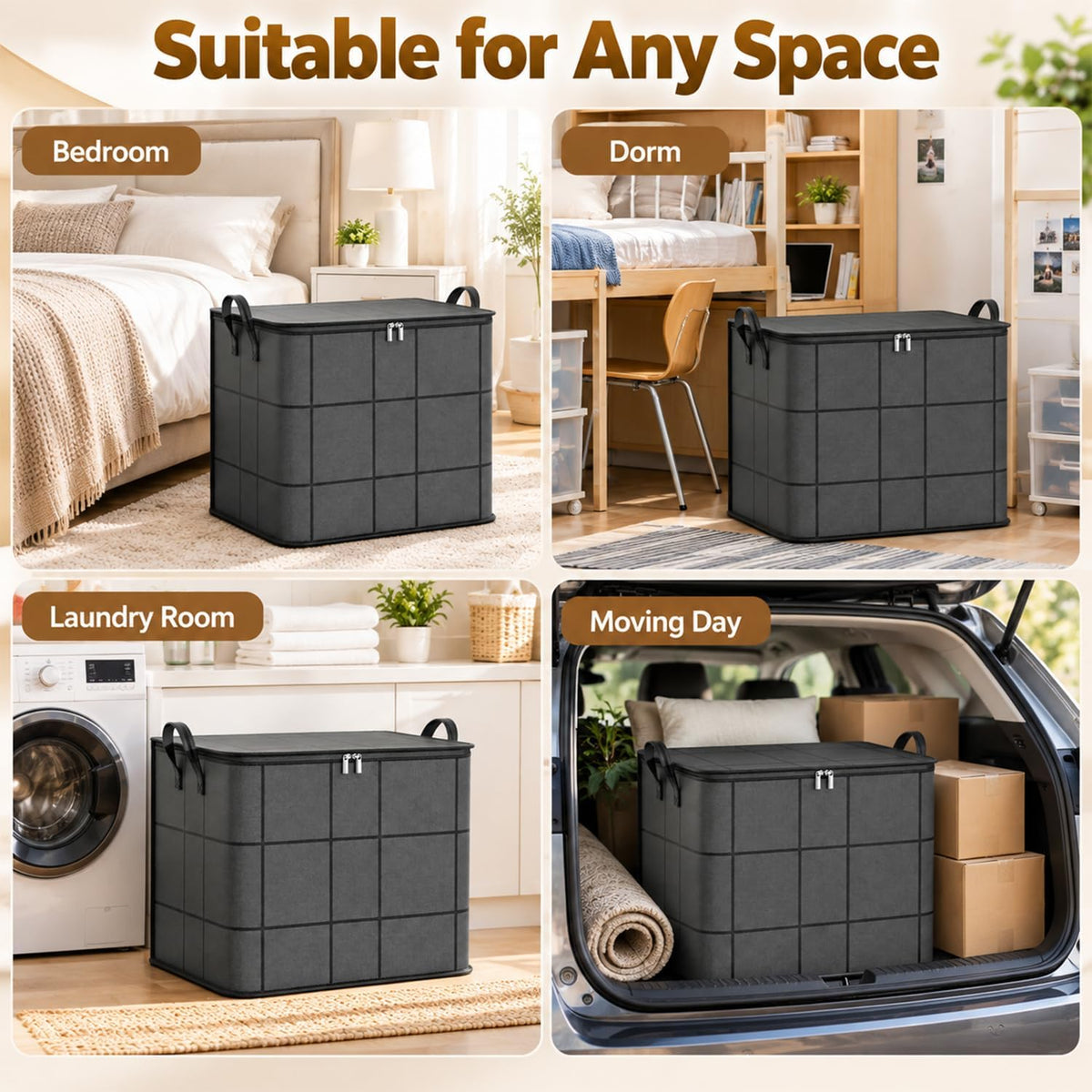 Portable Moving Storage Bags,Heavy Duty Moving Bags,Storage Bags for Moving