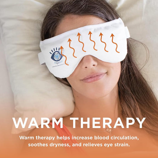 Eye Love Heyedrate Heated Eye Mask, White