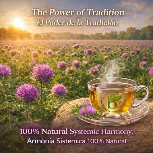 Cardo Mariano Mexican Herbal Tea - 4 oz (113g) - Authentic 100% Natural Milk Thistle Loose Leaf Tea - Wildcrafted, Non-GMO & Caffeine-Free - Traditional Botanical - by BEXPERTSUSA