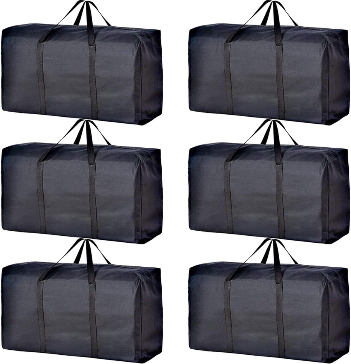 Extra Large Moving Bags with Strong Zippers & Carrying Handles, Storage Bags Storage Totes for Clothes, Moving Supplies, Space Saving Oversized Storage Bag Organizer for Moving, Traveling