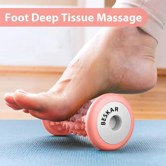 BESKAR Foot Massage Roller for Plantar Fasciitis Relief