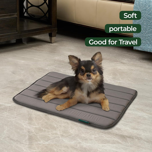 BALANCE Dog Crate Pad, Dog Foam Crate Mat Kennel Pad, Washable Water-Resistant Pet Bed Flat Dogs Cage Mat for Large Dogs