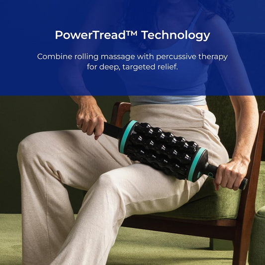 Chirp RPM Rolling Percussive Massager, Deep Tissue Muscle & Back Roller