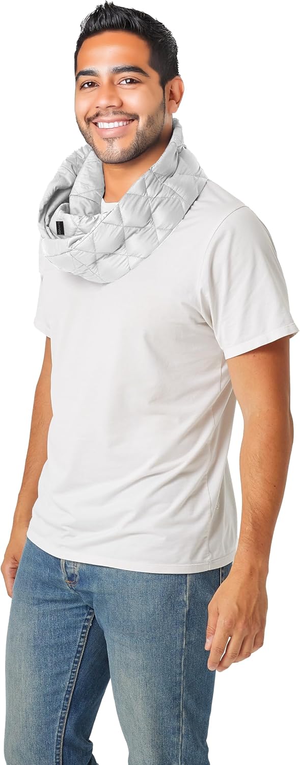 PYVOT Weighted Infinity Scarf, 3 lb Sensory Shoulder Wrap for Everyday Comfort