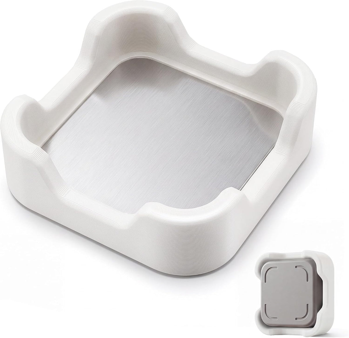 Meonum Phone Access Blocker Device Mount Compatible with Brick, Milky White