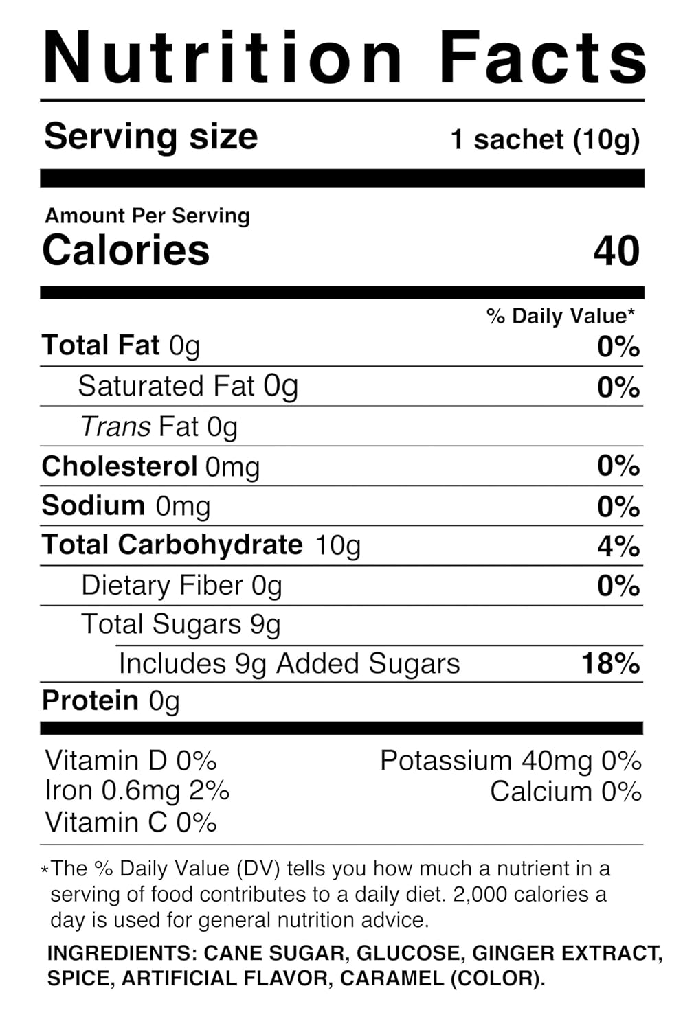 Grace Instant Pre-Sweetened Ginger Original Tea - 4.94 oz - 2 Pack - Ginger Original Tea Bags - 28 Count
