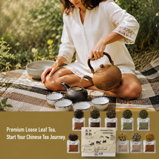 Loose Leaf Tea, Discover 8 Distinct Chinese Tea Flavors in One Box
