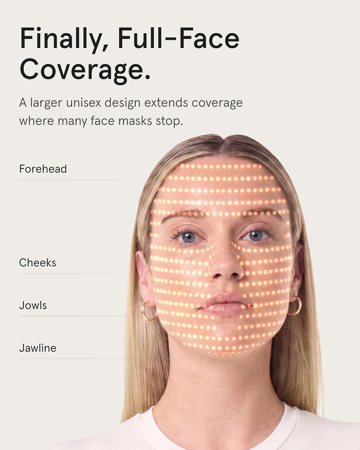 iRestore LED Face Mask for Youthful Skin, Red Light Therapy for Face, Red, Blue & Infrared Therapy for Wrinkles, Fine Lines, Dark Spots with 360 LEDs, Skincare Device for Women & Men