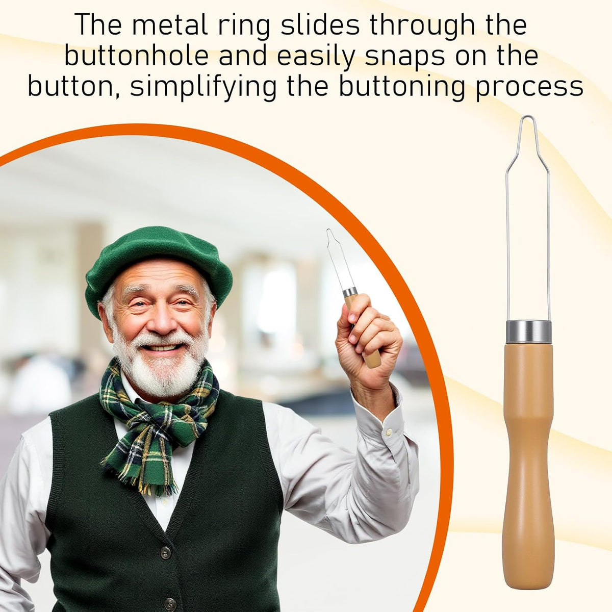 3 Pack Button Hook for Seniors