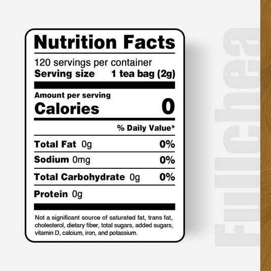 FullChea - Turmeric Ginger Cinnamon Tea Bags, 120 Count, Dried Herbal Blend