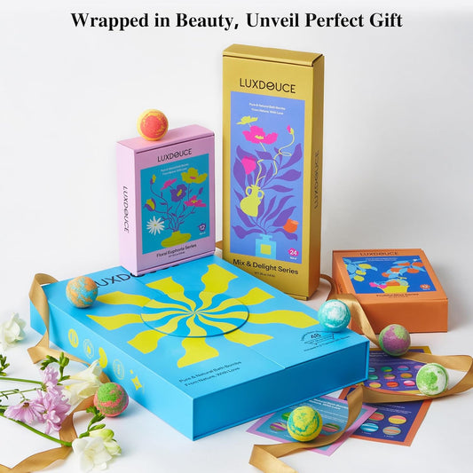 48 Pack Bath Bombs Gift Set for Women, Mother’s Day Gift for Mom
