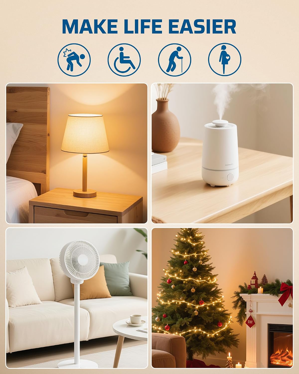 DEWENWILS Indoor Remote Control Outlet, One-Touch Control Big Single-Button