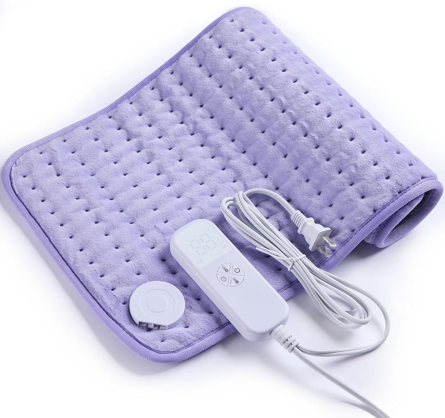 XL Heating Pad for Back, Neck & Shoulders - Electric Heating Pad with 6 Heat Settings, Auto-Off, Moist & Dry Heat Options, Machine Washable Soft Heating Pad, Gifts for Women Mom Wife
