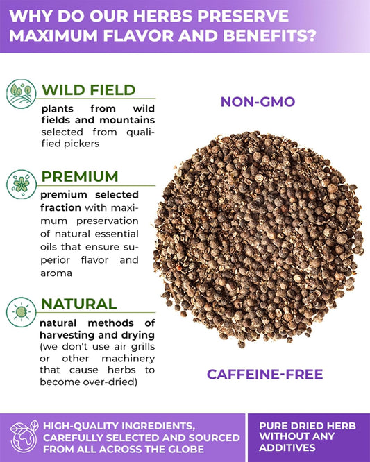 50 Bags Chaste Tree Berry Сhasteberry Tea Vitex Tea Herb (Vitex Agnus-Castus) - 2 g Bags Chaste Tree Berry Herbal Vitex Sauzgatillo