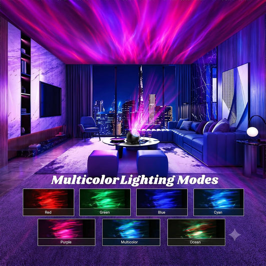 Northern Lights Projector, LED Night Light Aurora Projector with Timer and Remote, Room Decor, Gifts for Kids, Adults, Christmas, Birthday