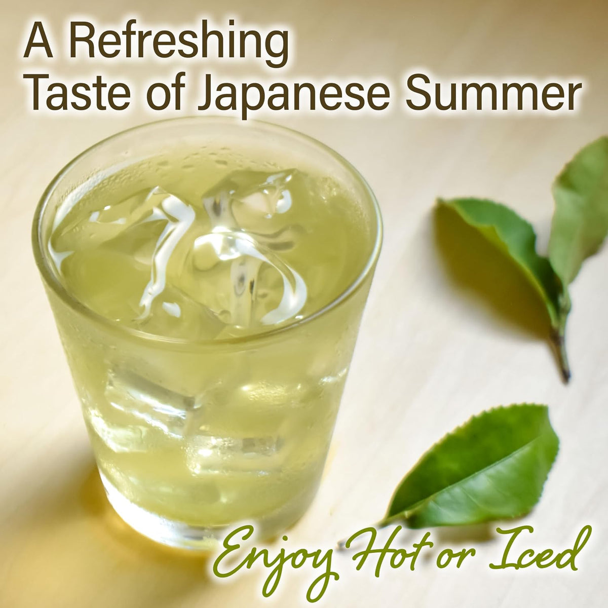 YAMASAN KYOTO UJI Japanese Genmaicha Green Tea with Matcha, 60 Tea Bags