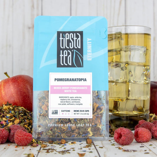 Tiesta Tea Pomegranatopia, Loose Leaf Mixed-Berry Pomegranate Tea, 1.5oz