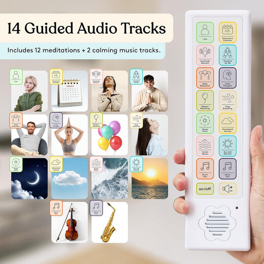 Special Supplies Meditation Buddy – Screen-Free Mindfulness & Breathing Device for Stress Relief, Daily Meditation, Anxiety Relief, Calm Focus & Emotional Balance for Kids and Adults (Adults)