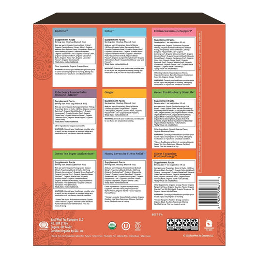 Yogi Favorites Gift Box, 45 Tea Bags (5 Bags per Flavor)