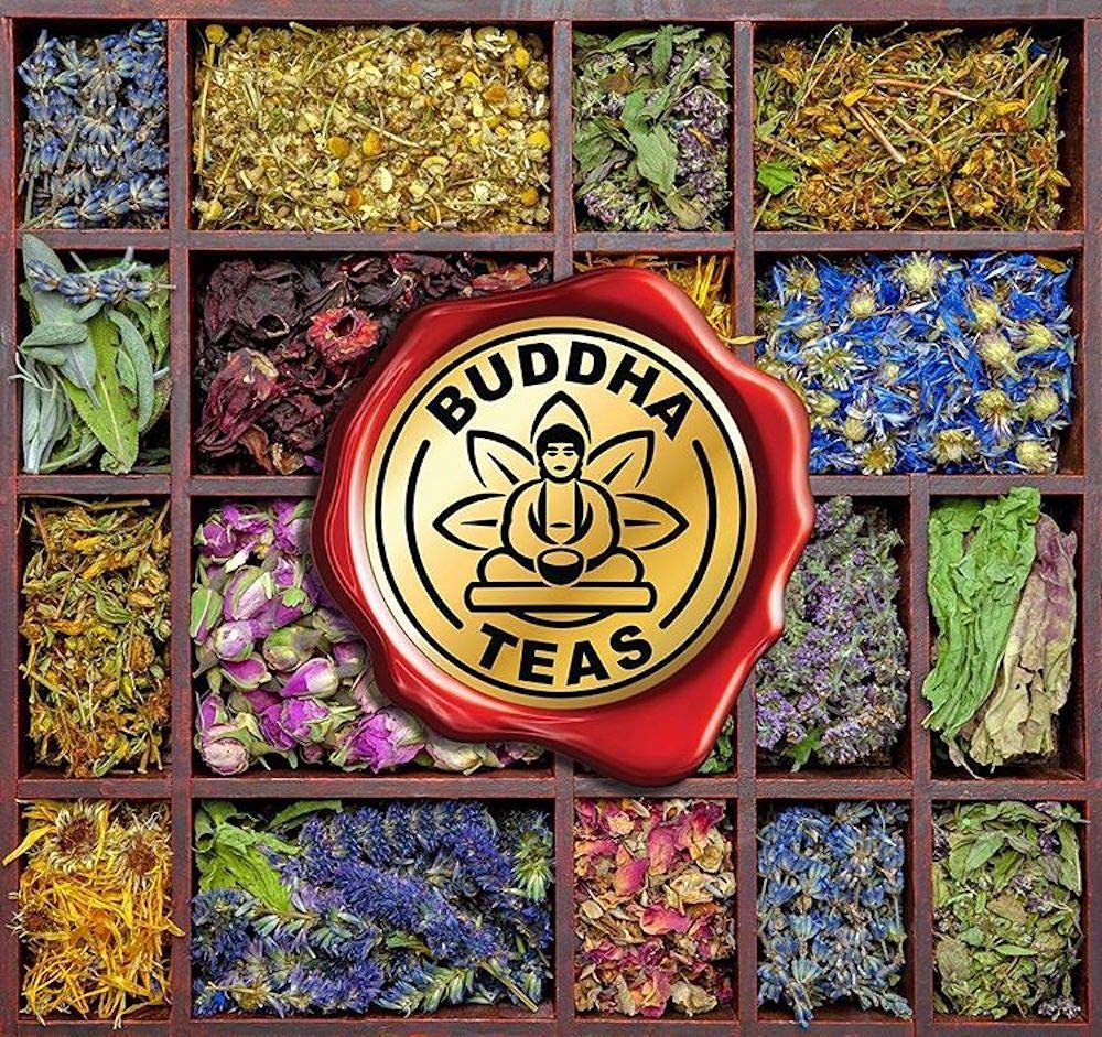Buddha Teas Organic Hyssop Tea - Herbal Tea, Microplastic & Caffeine Free