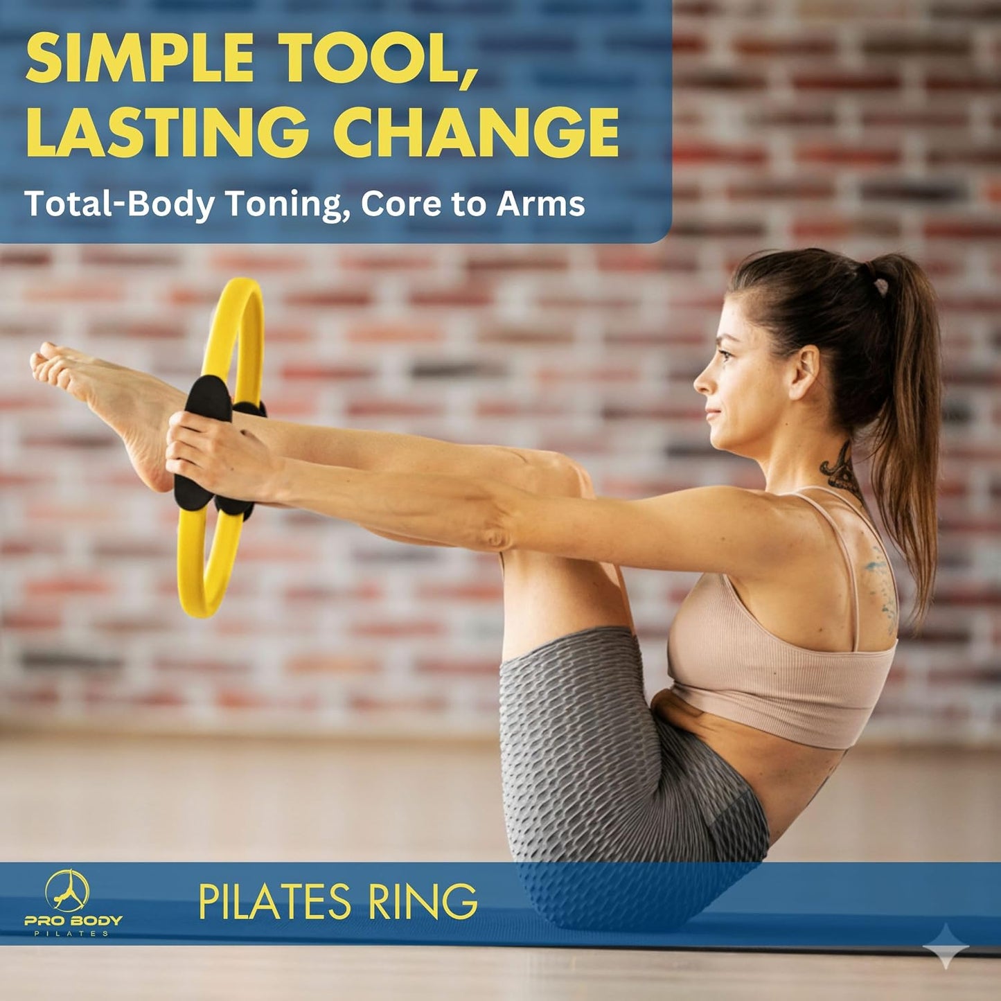 ProBody Pilates Circle - 14 Inch Magic Circle Pilates Ring