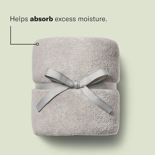 DevaCurl Microfiber Anti-Frizz Hair Towel | Gently Dries | Gray
