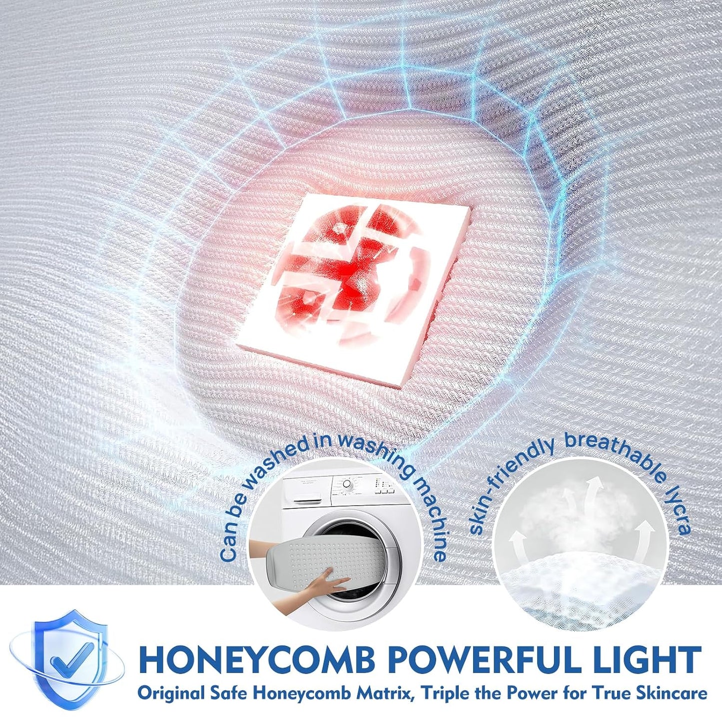 LED light therapy mask-FSA Light Therapy Device for Neck & Body, HSA Eligible,Valentine's Day Gift, 30.8" x 11.8" Large 720 Chips Infrared Light Therapy