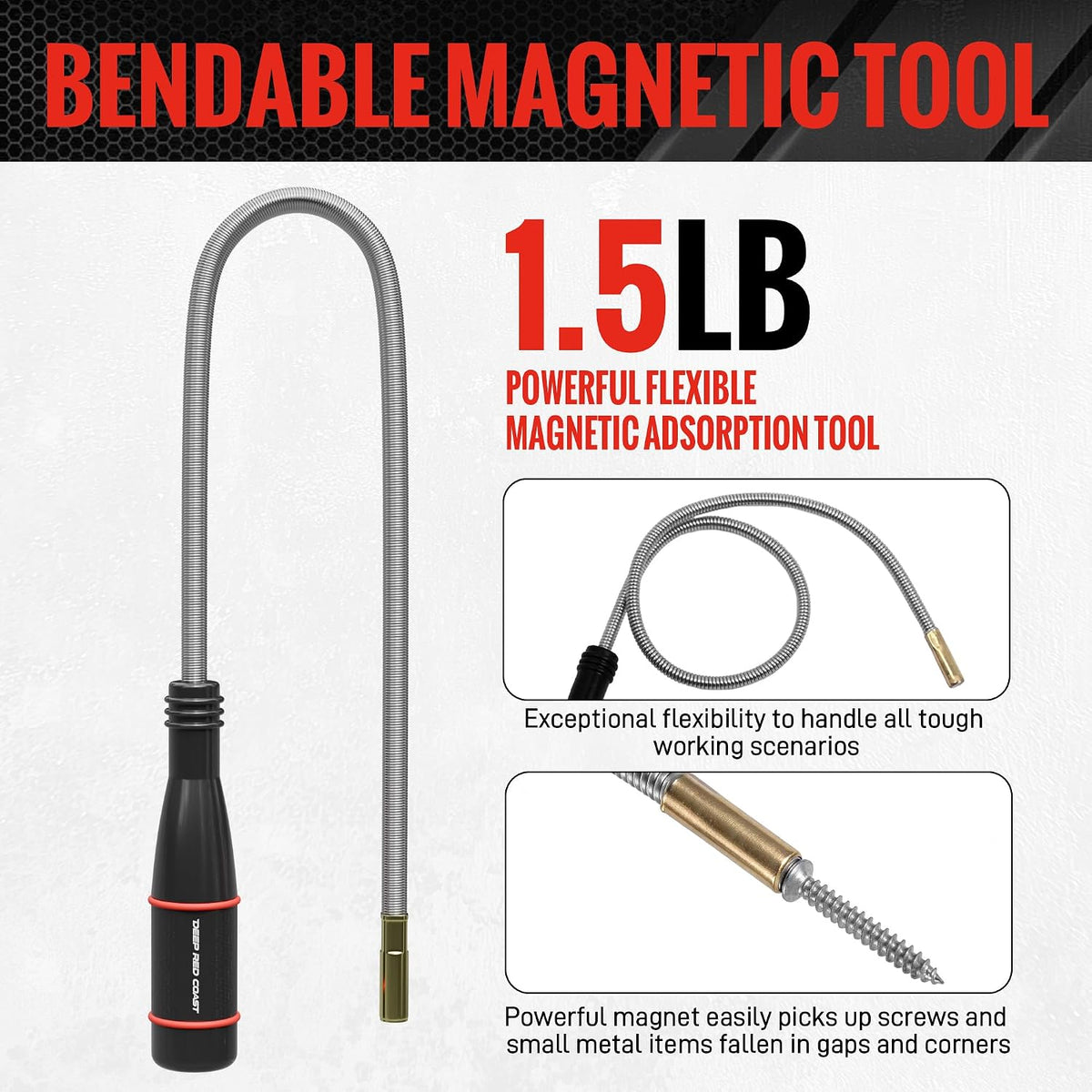 3 Pack Telescoping Magnetic Pickup Tool