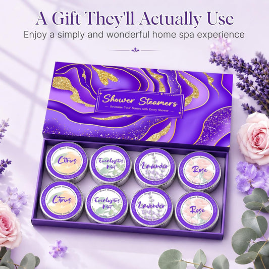 Shower Steamers Aromatherapy for Women, Christmas Womens Stocking Stuffers
