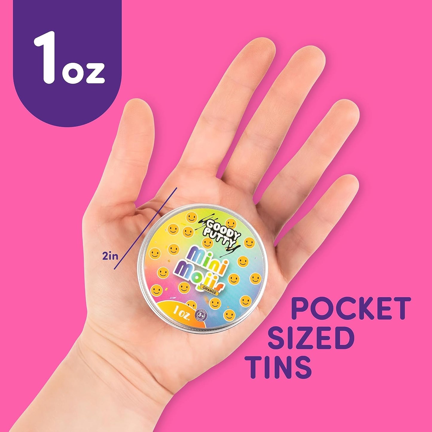 Emoji Goody Putty Toy Bouncing Putty Fidget Putty Set for Boys and Girls Goody Putty