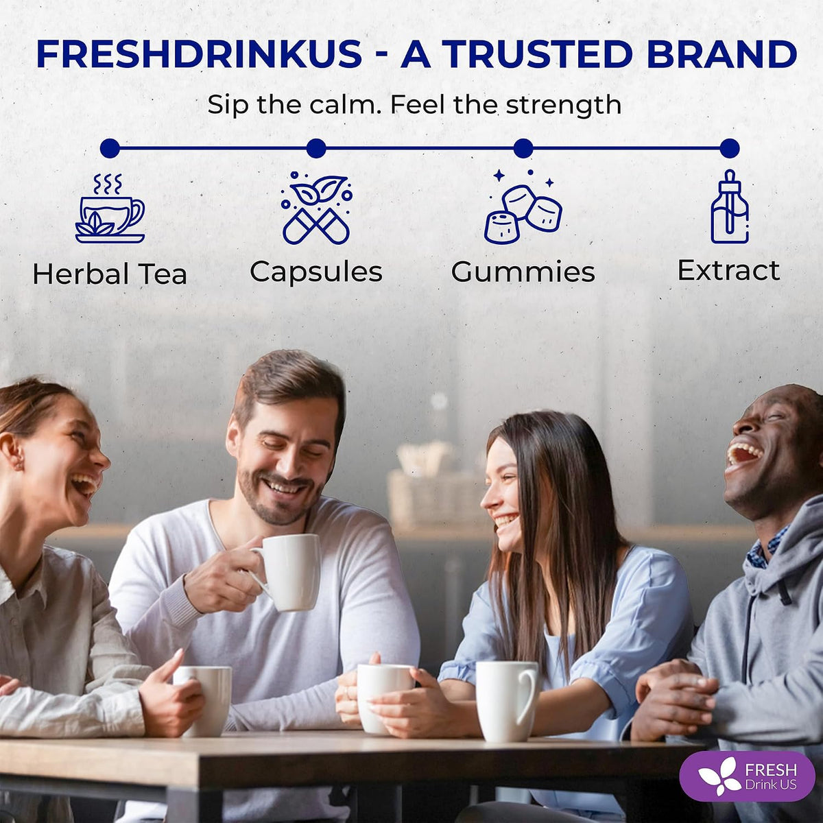 FreshDrinkUS, Premium Liver Detox Tea Bags | 135 Count | Eco-Conscious Corn Fiber Tea Bags | Ayurvedic Stomach Relief & Liver Support | Vegan, Caffeine Free, Kosher