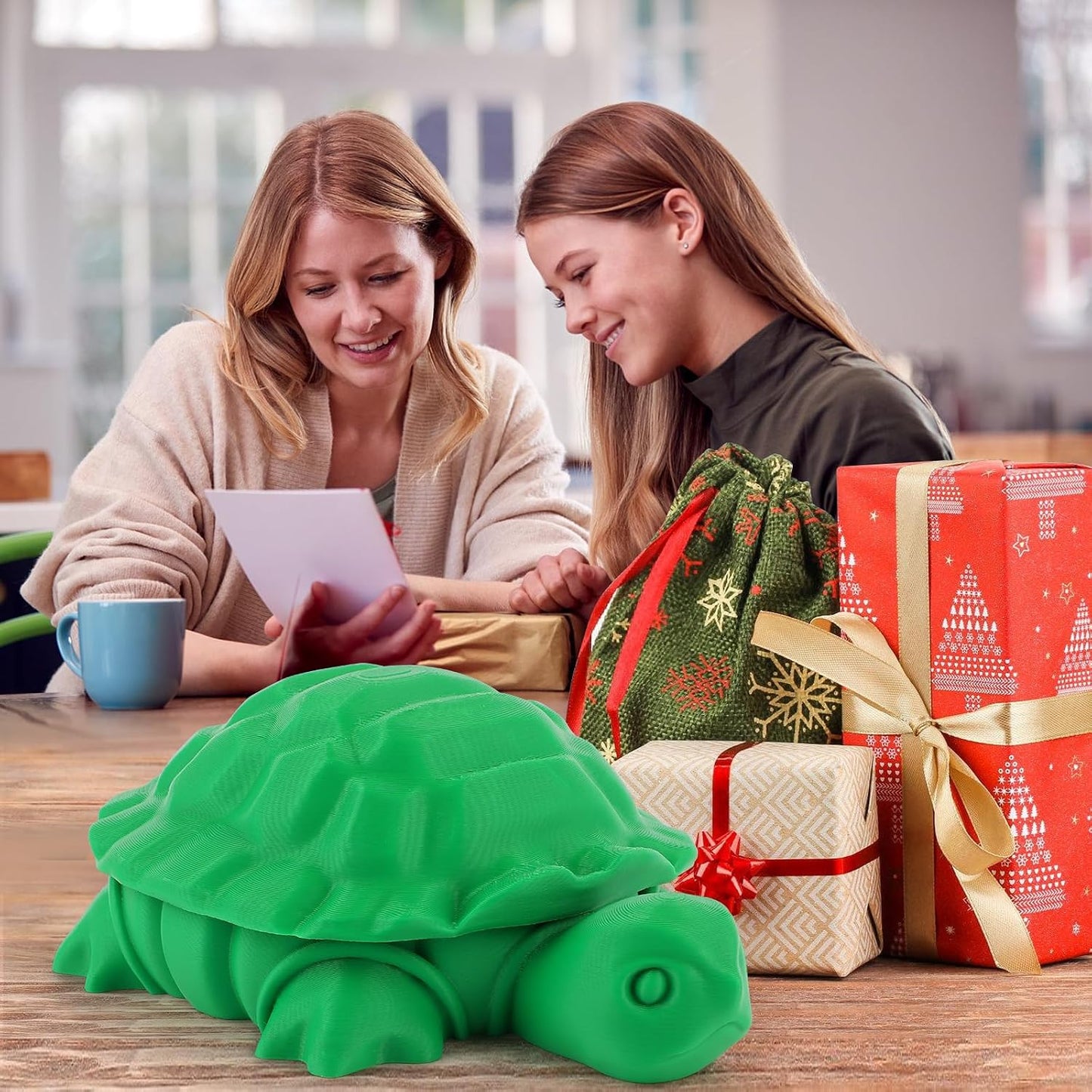 Mini Desktop Turtle Sandbox with Soft Sand and Small Tools -Premium Sand Garden for Desk Kit - Mini Zen Garden Kit Gifts Decor Desktop Accessories for Home, Office - Fidget Stress Relief
