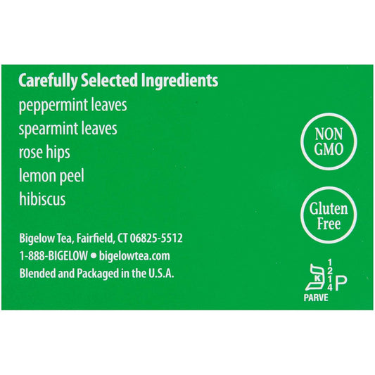 Bigelow Cozy Chamomile Herbal Tea,Caffeine Free Tea with Chamomile Flowers, 100 Count Box (Pack of 1)