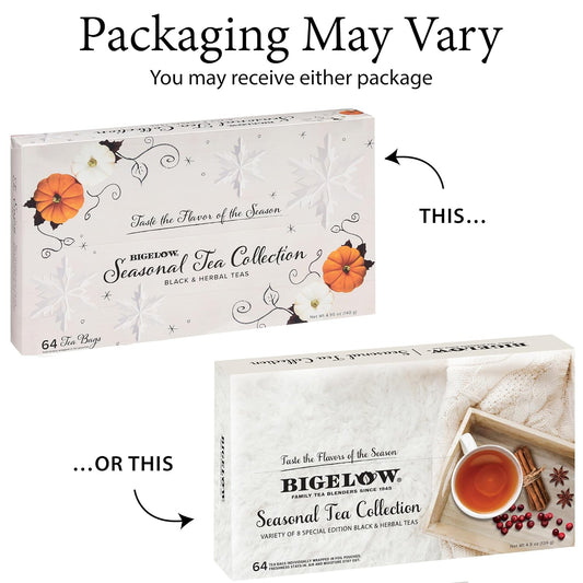 Bigelow Tea Seasonal Tea Collection, 64 Count Box