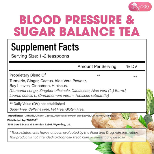 120 Bags Premium Turmeric Ginger Cinnamon Tea, Improve Digestion, Support Brain, Weight, Skin and Sleep, Eco-Conscious Tea Bags and Premium Natural Ingredients. Turmeric Ginger Herbal Tea. No Sugar, No Caffeine, No Gluten, Vegan.