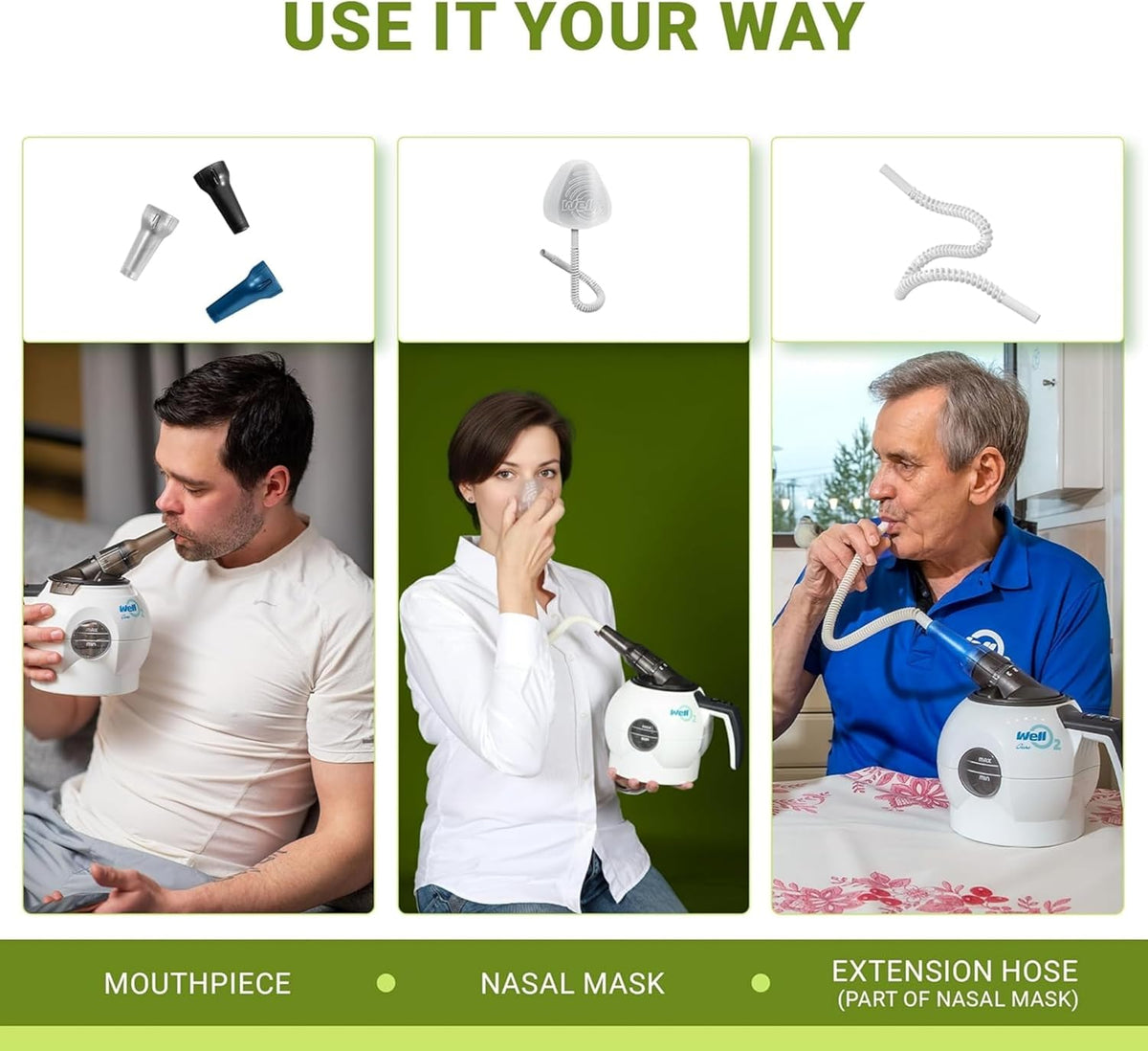 Steam Breathing Trainer for Sports, Athletes & Runners – Adjustable Resistance – Supports Stamina and Athletic Performance
