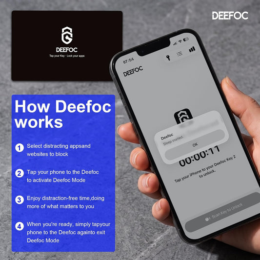 Phone App Blocker, Phone App Access Blocker, Subscription-Free Phone Lock | Improve Focus & Reduce Screen Time – for Work, Study, Family Time & Productivity,for iPhone iOS 16 and up