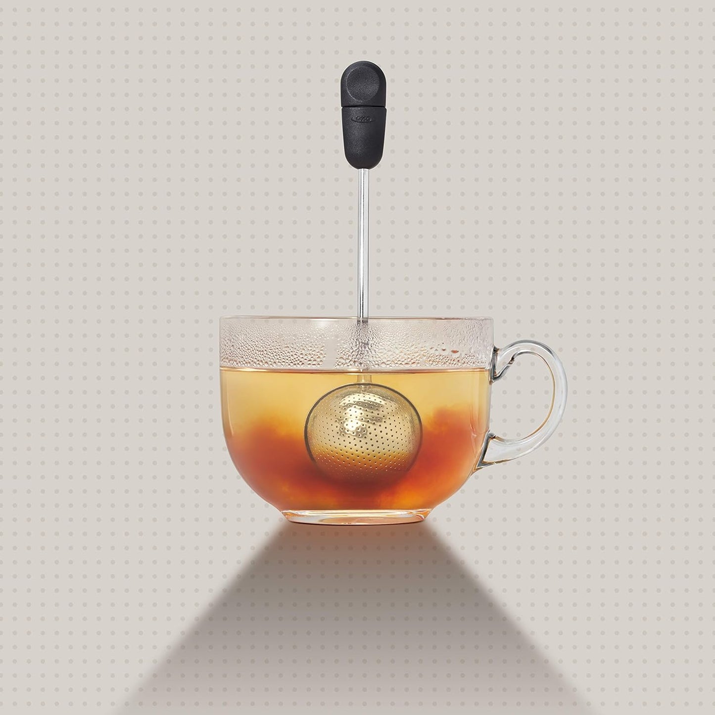 OXO Brew Twisting Ball Tea Infuser - Fine Mesh, Stainless Steel