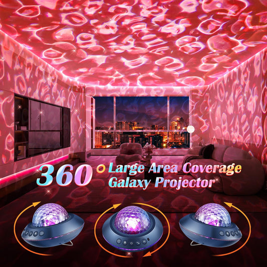 Galaxy Projector Night Light Projector Teen Girl Gifts Trendy Stuff,18-Color Lava Lamp LED Lights for Bedroom Mood Ambient Lighting,Birthday Gifts Northern Aurora Light Projector Dorm Decor Room Decor